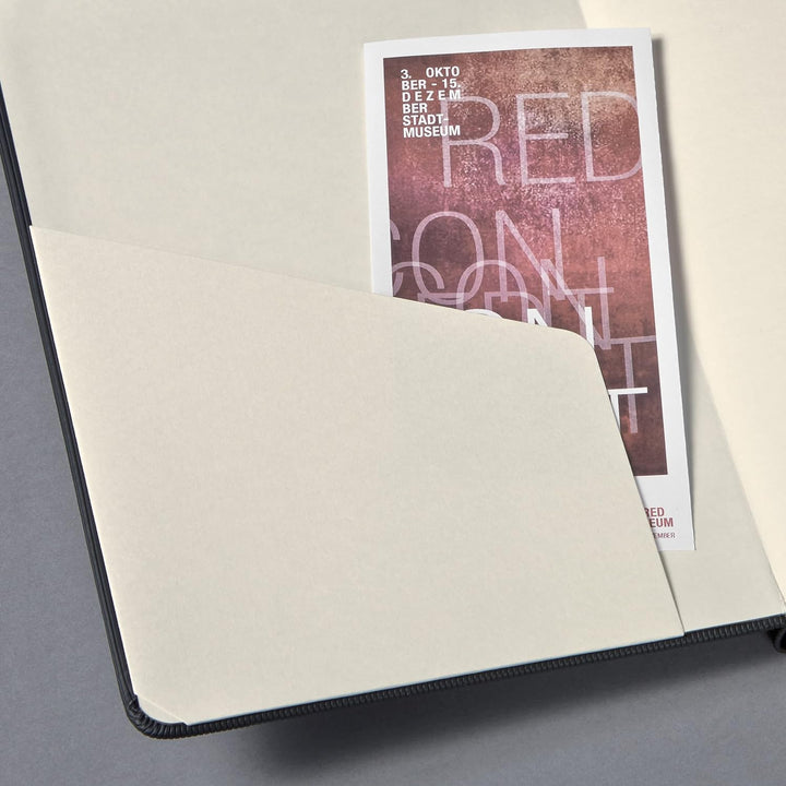 SIGEL C2403 Terminplaner Wochennotiz-Kalender 2023/2024, ca. A5, schwarz, Hardcover, 256 Seiten, Gum