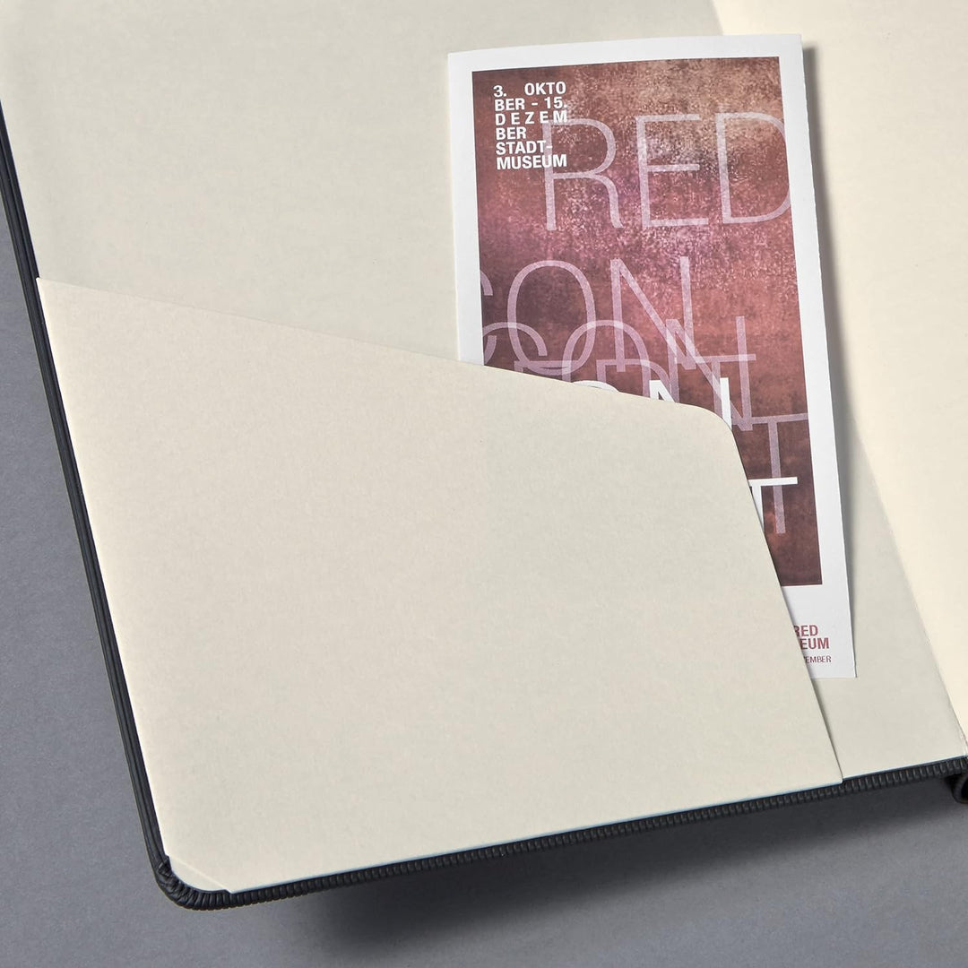 SIGEL C2401 Terminplaner Wochenkalender 2023/2024, ca. A5, schwarz, Hardcover, Gummiband, Stiftschla