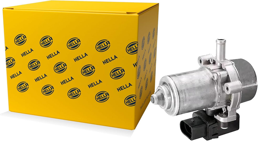 HELLA 8TG 008 570-021 Unterdruckpumpe, Bremsanlage - UP28 - 12V - 3-polig - elektrisch