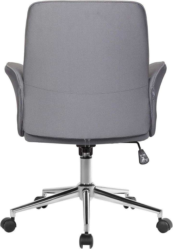 SixBros. Bürostuhl Grau 0704M/8062 Grau 8062, Grau 8062