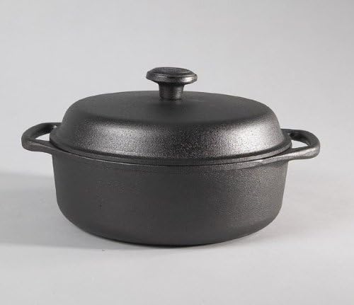 SKEPPSHULT Bräter, Gusseisen, Schwarz, 3 L