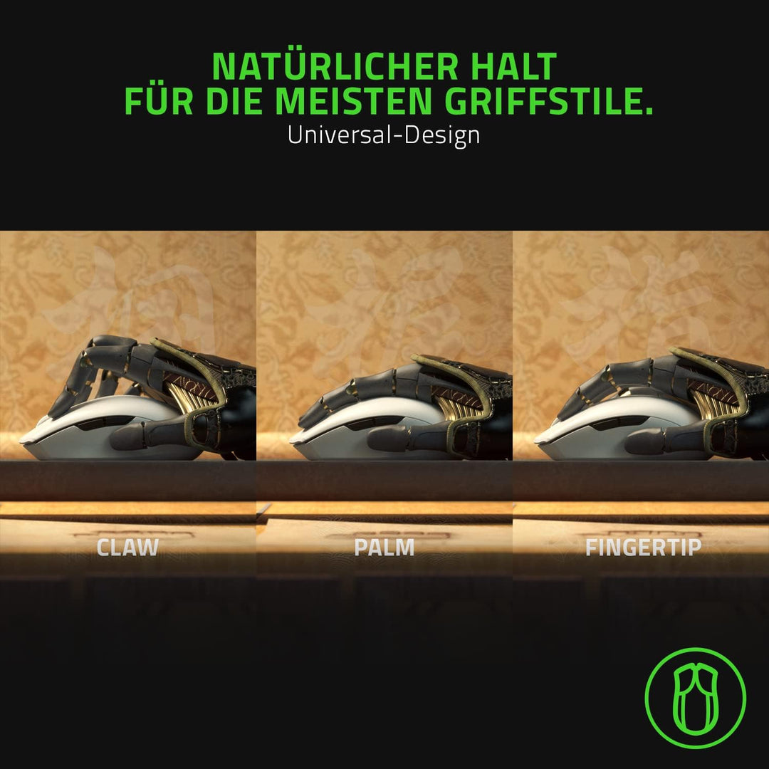 Razer Orochi V2 Mercury - Mobile kabellose Gaming-Maus mit bis zu 950 Stunden Batterie-Laufzeit (Ult