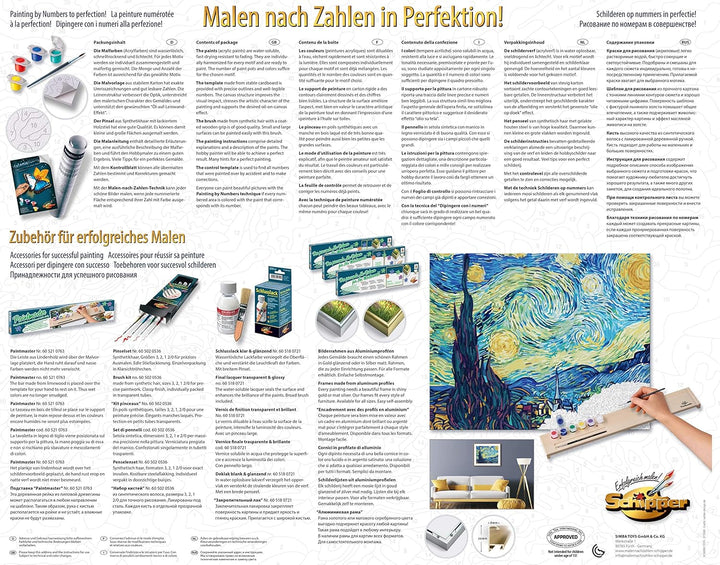 Schipper 609130816 Malen nach Zahlen - Sternennacht nach Vincent Van Gogh - Bilder malen für Erwachs