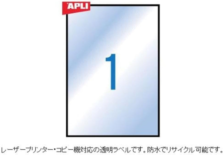 APLI 11919 100pc (S) Self-Adhesive Label – Self-Adhesive Labels (210 mm, 297 mm, 100 PC (S), 100 She