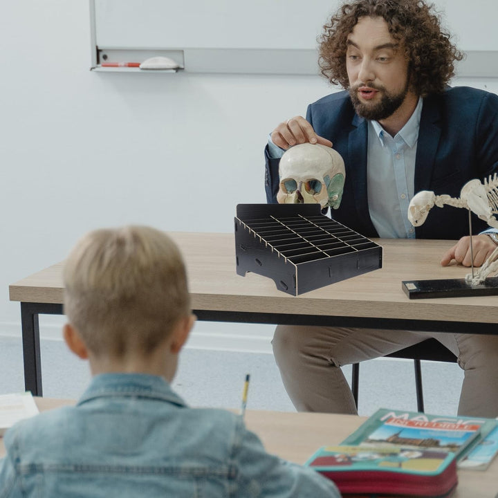 TOPBATHY Handy-Aufbewahrungsbox 30-Fächer- -Handy-Desktop-Organizer Telefonmanagement-Aufbewahrung M