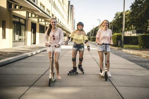 HUDORA Inliner Inline-Skates RX-90, Gr. 36-46 für Jugendliche und Erwachsene, schwarz/grün 36 Schwar