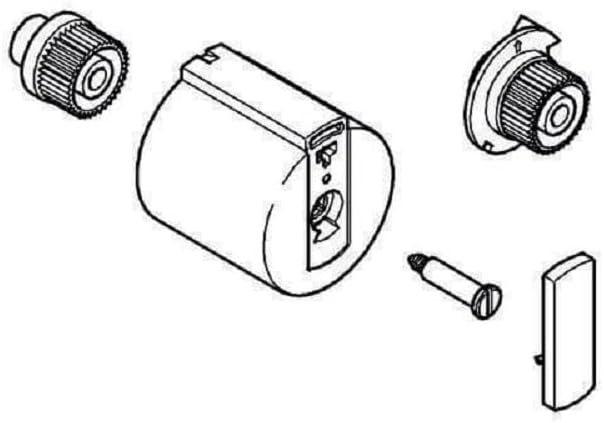 GROHE Grohtherm 2000 - Absperrgriff (Original Ersatzteil, Langlebig, Robust, Herstellergarantie: 5 J