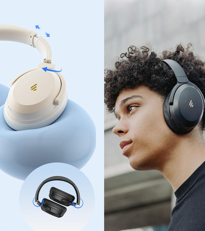 Edifier WH700NB Pro Kabellose Over-Ear Kopfhörer mit -43dB Aktiver Geräuschunterdrückung, Hi-Res Aud