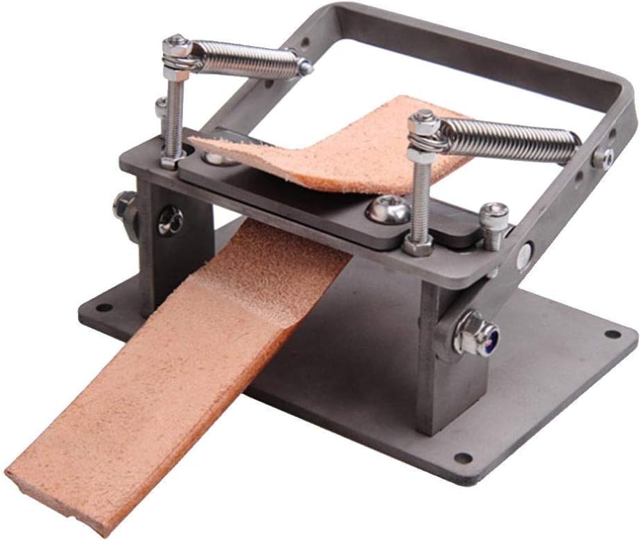 Lederschaufelmaschine DIY Handbuch Leder Skiver Schaufelhautmaschine für handgemachtes Leder Skiving