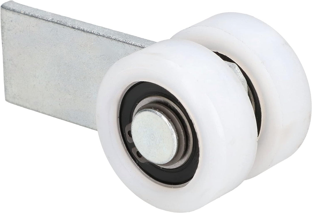 KOTARBAU® 2er Set Laufrollen für Schiebetore mit 2 Polyamidrädern ⌀ 43 mm, ⌀ 43 Mm