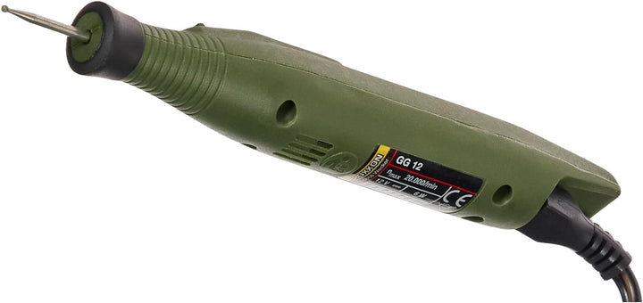 Proxxon 28592 Graviergerät GG 12 inkl. 1 Diamantschleifstift (Kugelkopf 1,8 mm)