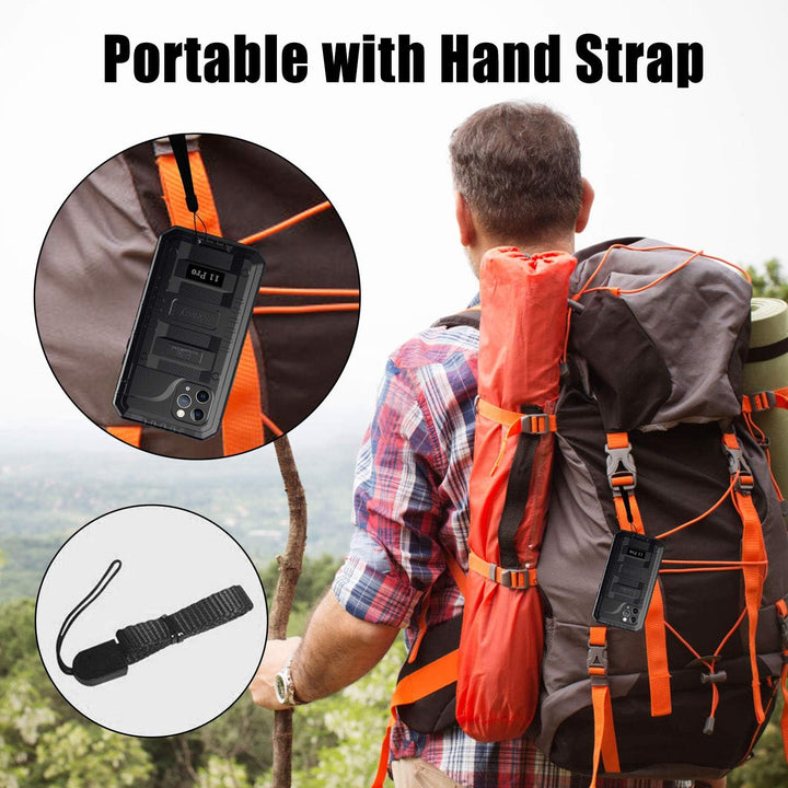Beeasy für iPhone 11 Pro Hülle (5,8") Wasserdicht Outdoor, Stossfest Panzerhülle Militär 360 Grad Sc