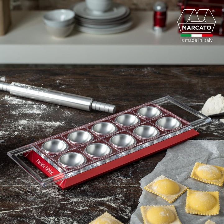 Marcato Ravioli Tablet Rot - Ravioliform, Rot