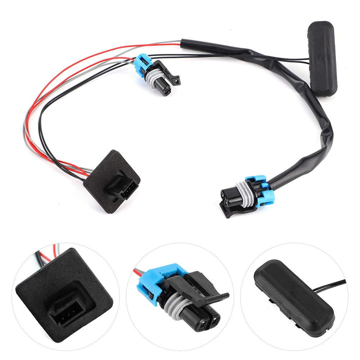 Heckklappen-Entriegelungsschalter, Heckklappen-Entriegelungsöffnungsschalter Passend für Meriva B 13