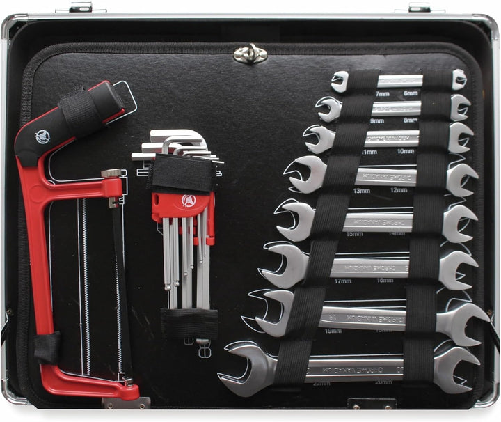 BGS Diy 2204 | Werkzeug-Satz im Alukoffer | 129-tlg., Satz