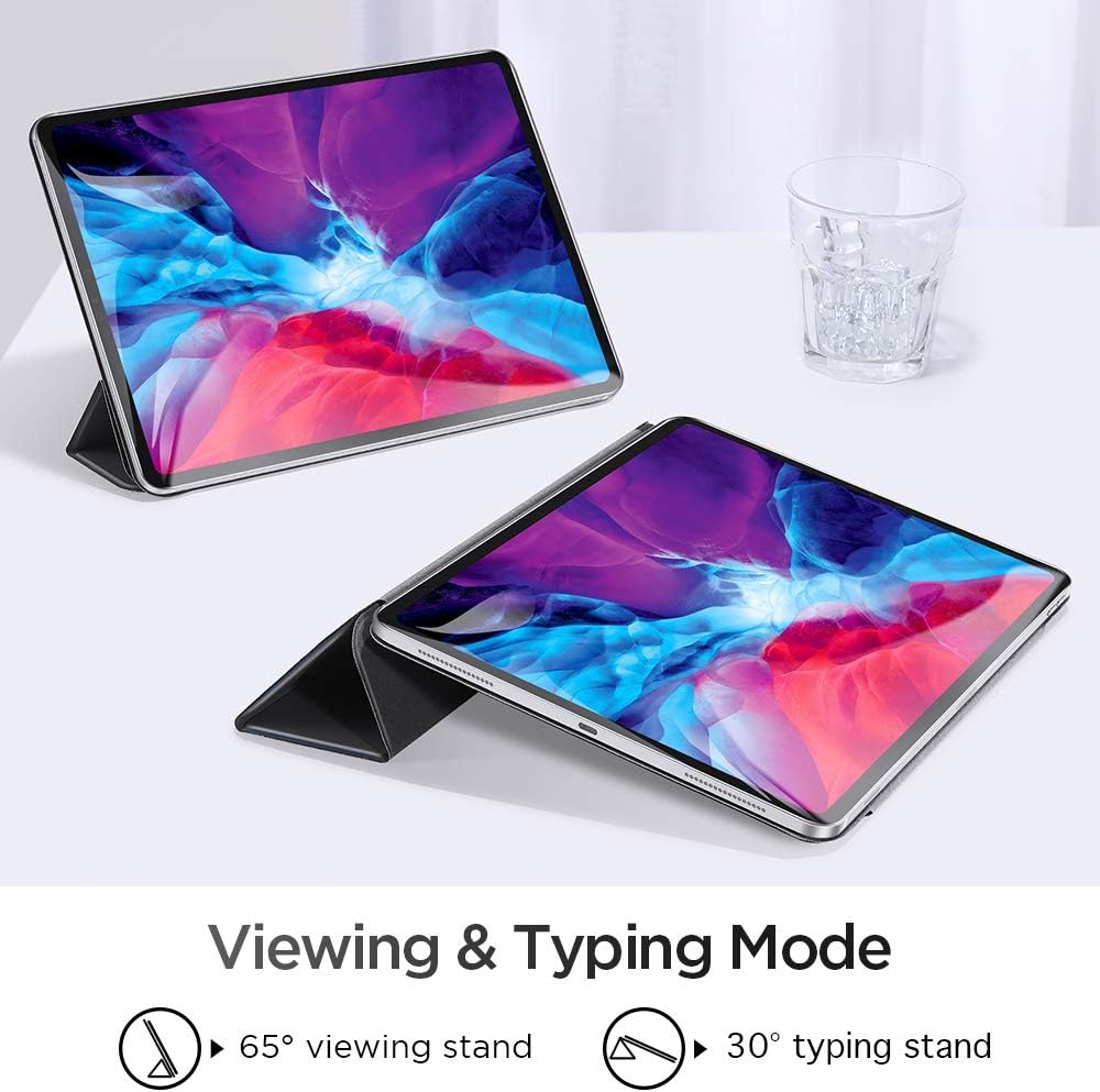 ESR für iPad Pro 12,9 Zoll Hülle 2022/2021/2020 (6./5./4. Generation), Starke Magnetbefestigung, Tri