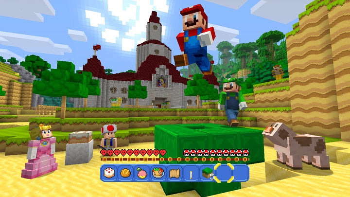 Minecraft + Super Mario Mash Up Pack