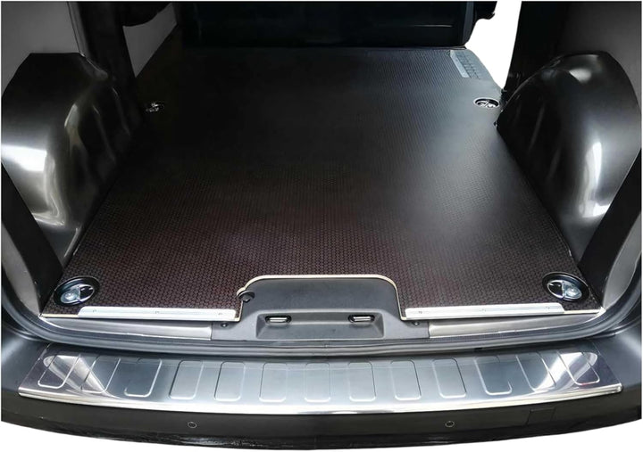 Ladekantenschutz Stossstange für Citroen Jumpy 2016-2025 L1 L2 Edelstahl Chrom, Edelstahl Chrom Glan