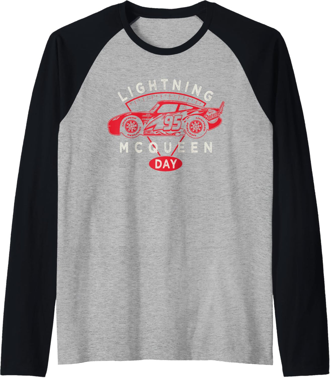 Disney and Pixar's Cars Lightning McQueen Day Raglan