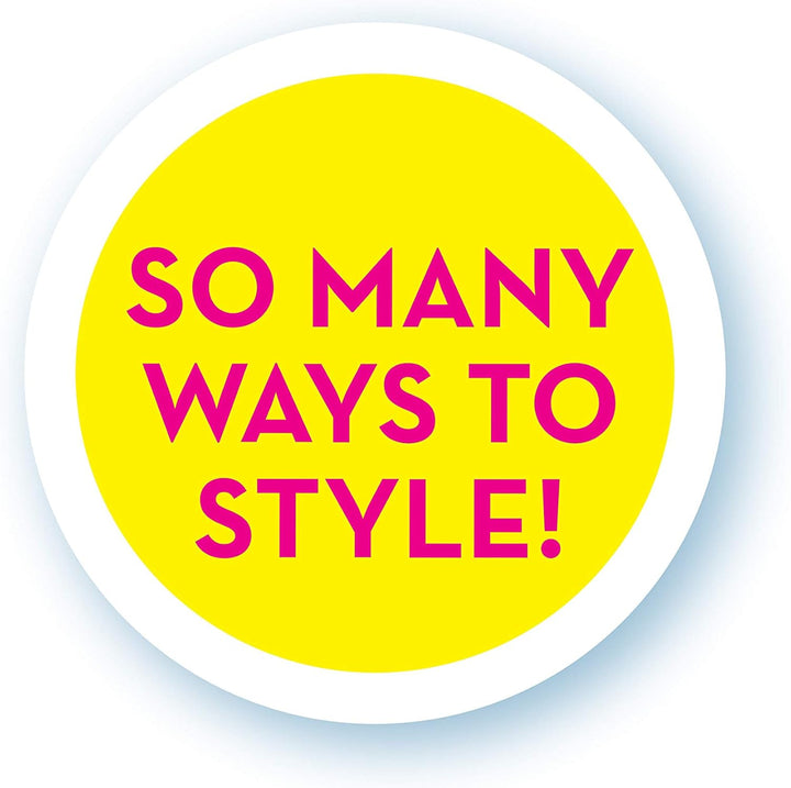 Just Play Barbie Blondes Haar Frisierkopf 20cm mit 20 Zubehörteilen für Styling-Spass, ab 3 Jahren