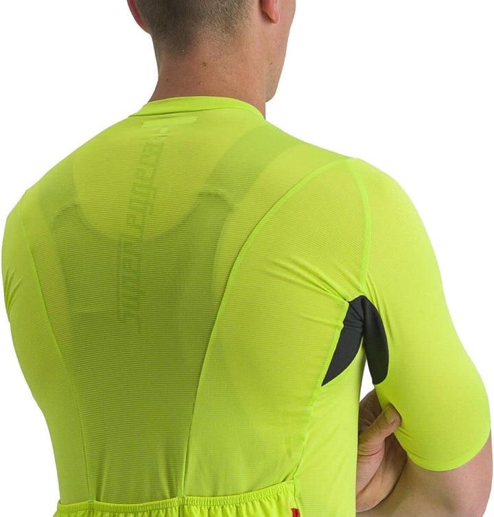 Castelli Herren T-Shirt M Elektrischer Kalk, M Elektrischer Kalk