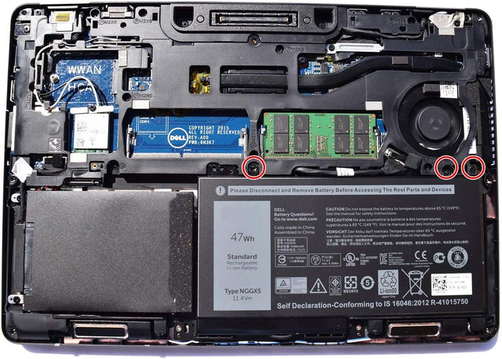 ASKC NGGX5 Laptop-Akku für Dell Latitude E5270 E5470 E5570 (P48F001) Precision M3510 Series JY8D6 0J