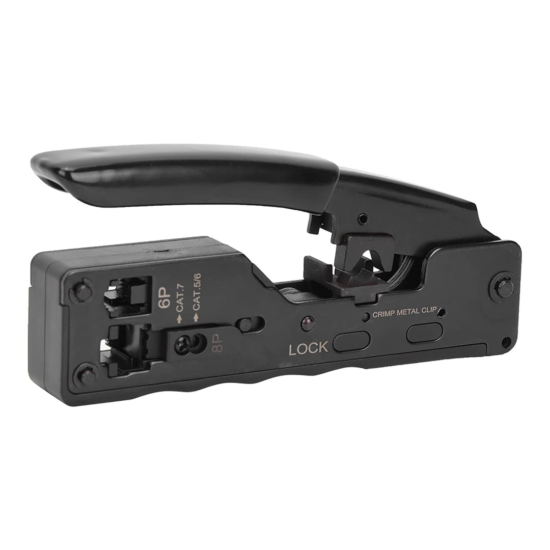 8P 6P RJ45 RJ12/11 Netzwerkkabelzange RJ-Stecker Multifunktions-Crimpzange für Verdrahtungsrahmen, M