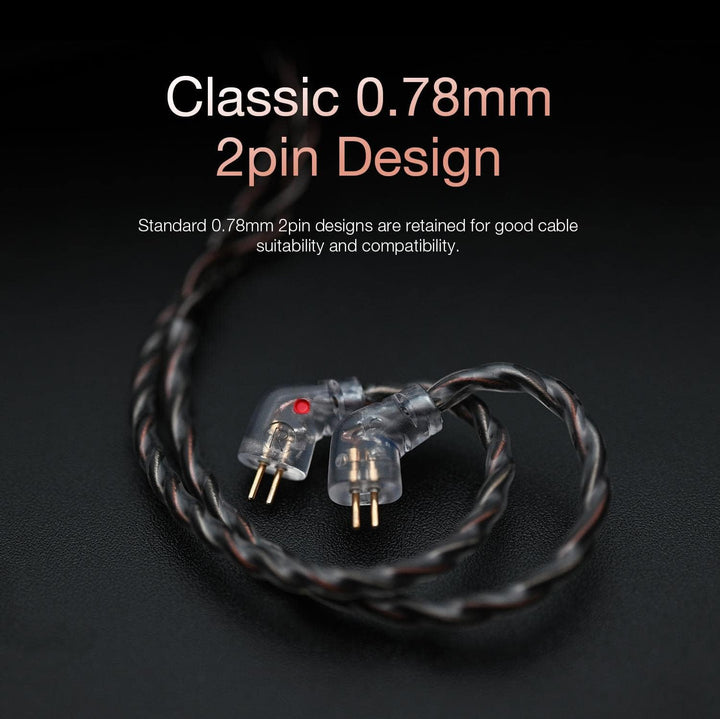 Hidizs MD4 4 symmetrische Armatur-Treiber, HiFi-In-Ear-Monitor, IEMs In-Ear-Kopfhörer, aktive Geräus