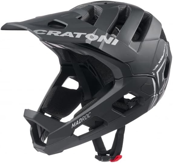 Cratoni MTB-Fahrradhelm Madroc schwarz matt, L
