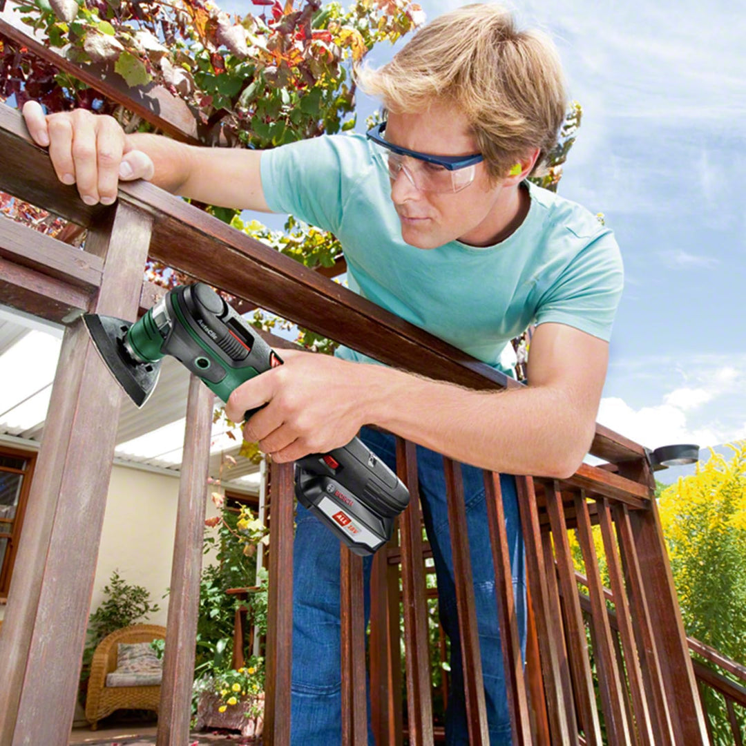 Bosch Akku Multifunktionswerkzeug AdvancedMulti 18 (1 Akku, 18 Volt System, im Koffer) Set | 1 Akku