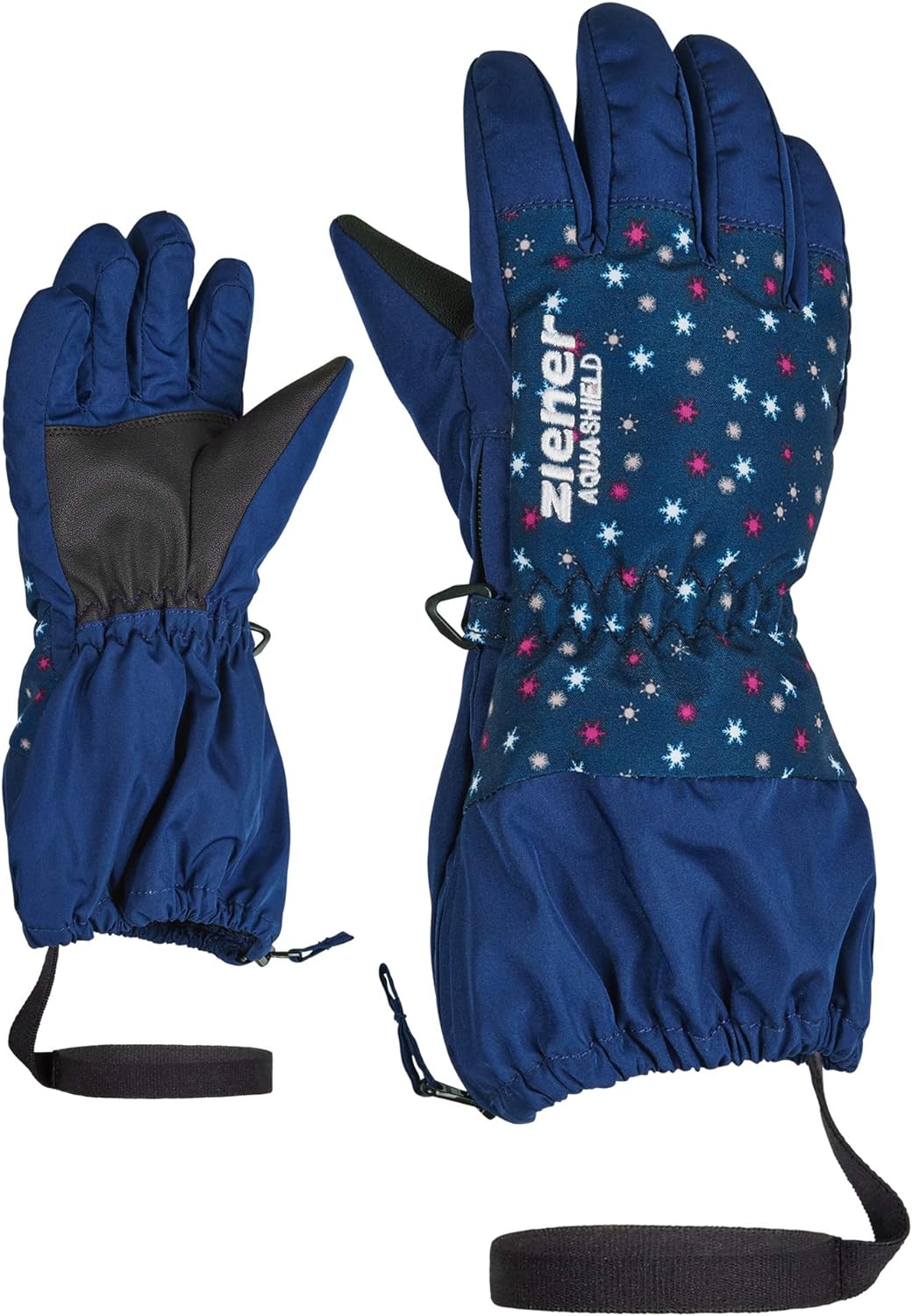 Ziener Baby LEVIO AS Minis glove Ski-Handschuhe/Wintersport | wasserdicht, atmungsaktiv, Dark Purple