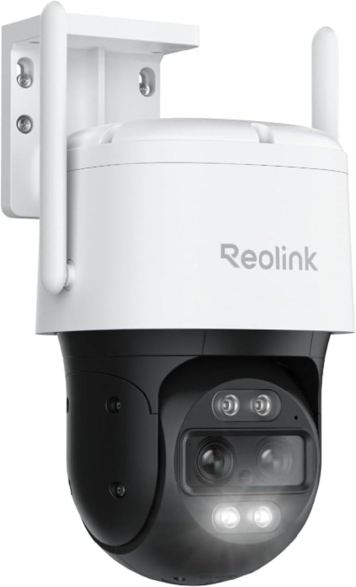 Reolink 4K 8MP PTZ Überwachungskamera Aussen mit Dual-Objektiv, 2,4/5GHz WLAN, Auto-Tracking, Smarte
