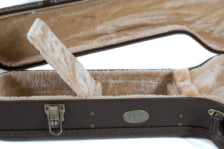 Gewa 523631 Gitarrenetui Konzertgitarre Arched Top Prestige Brown Edition Für Braun Konzertgitarre,