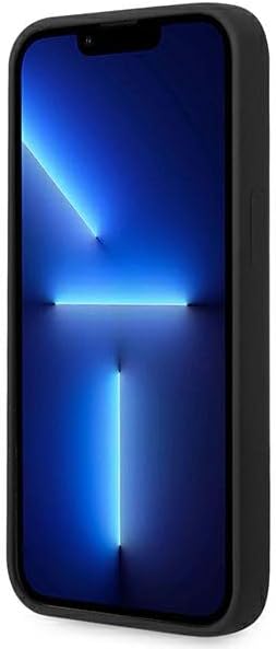 BMW BMHMP14MSLBLBK hülle für 14 Plus 6,7" schwarz/Black hardcase Silicone Signature Logo