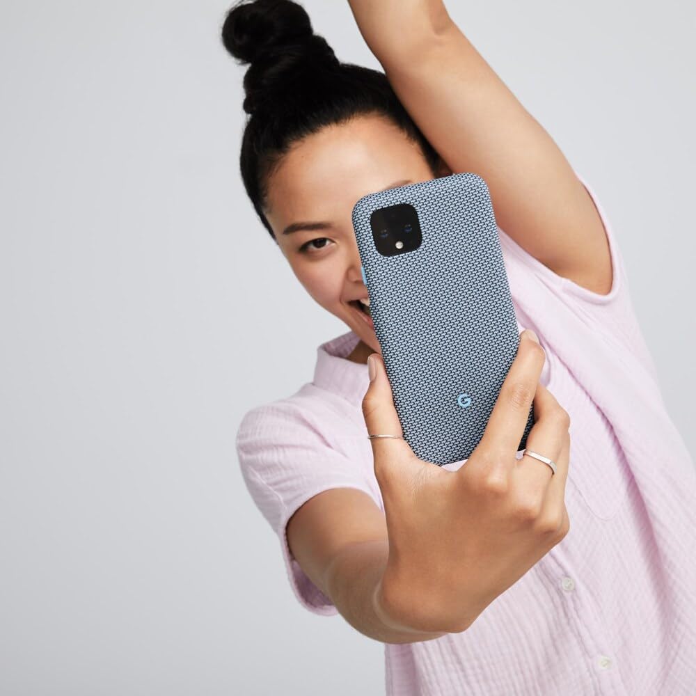 Google Pixel Schutzhülle für Pixel – Schutzhülle mit passgenauem Stoff und Active Edge kompatibel, B