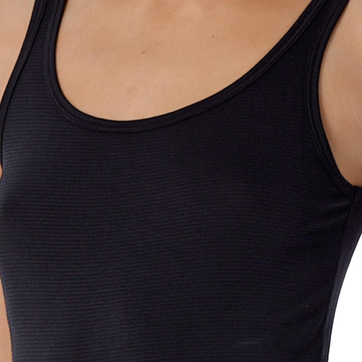 Schiesser Damen 2 Pack Trägertop Unterhemd - Modal Essentials 38 4 X Schwarz, 38 4 X Schwarz