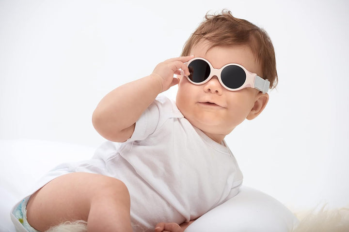 BÉABA, Sonnenbrille für Babys von 0 bis 9 Monaten, 100% UV-Schutz – KAT. 4, Seitenschutz, optimaler
