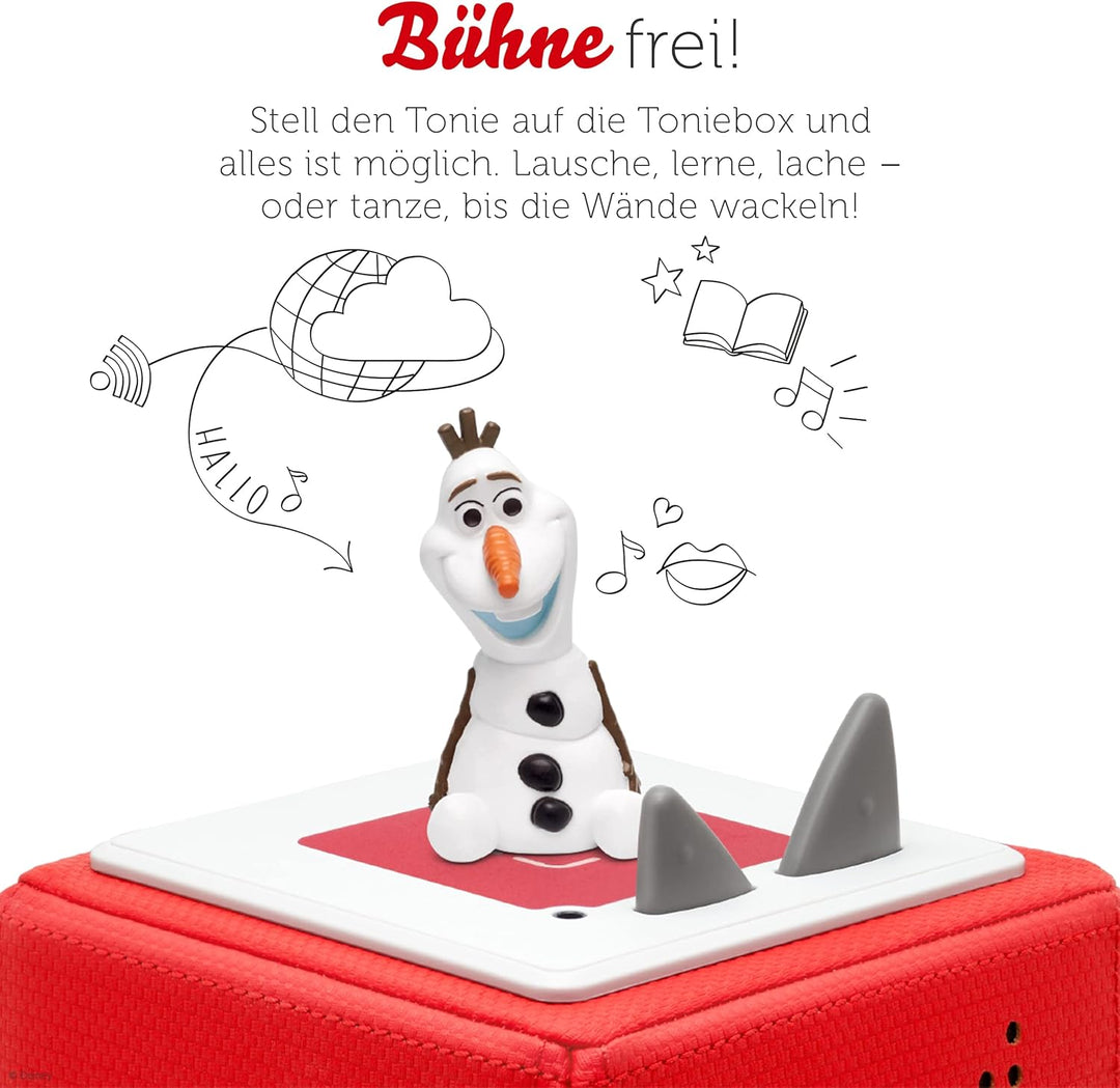 tonies Hörfiguren Bundle für Toniebox, 3 x Disney Eiskönigin Figur – ELSA, Anna & Olaf mit dem Origi