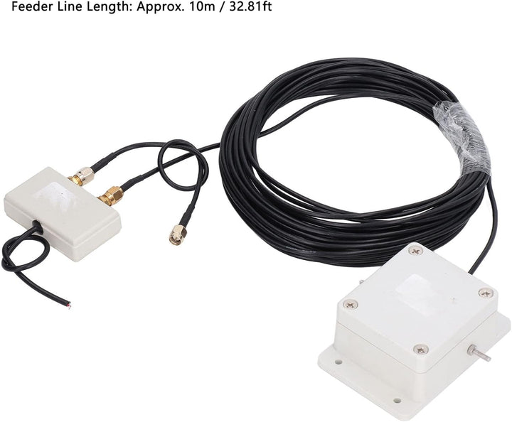 MLA 30 Plus Loop Antenna, MLA-30 Loop Active Receiver Funkantenne USB-Netzteil 0.5-30MHz 9‑14V für D