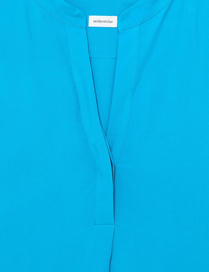 Seidensticker Damen Bluse 36 Türkis, 36 Türkis