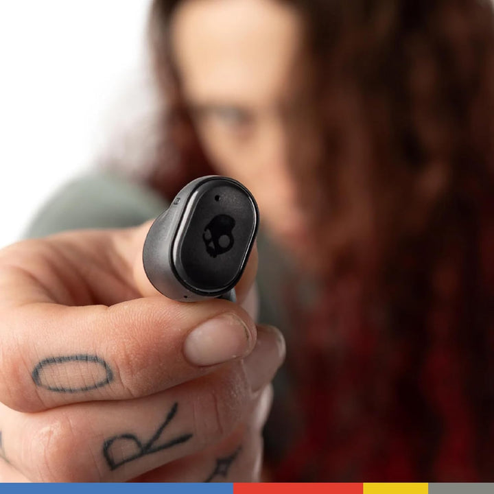 Skullcandy Grind Kabelloser In-Ear Kopfhörer, 40 Std. Akkulaufzeit, Skull-iQ, Alexa-Unterstützung, M