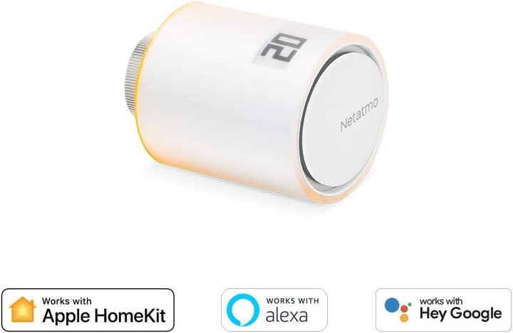 Netatmo Smartes Heizkörperthermostat WLAN, Zusatzmodul für das Smarte Heizkörperthermostate Starterp