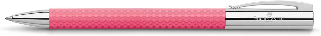 Faber-Castell 149619 - Dreh-Kugelschreiber AMBITION OpArt, Pink Sunset