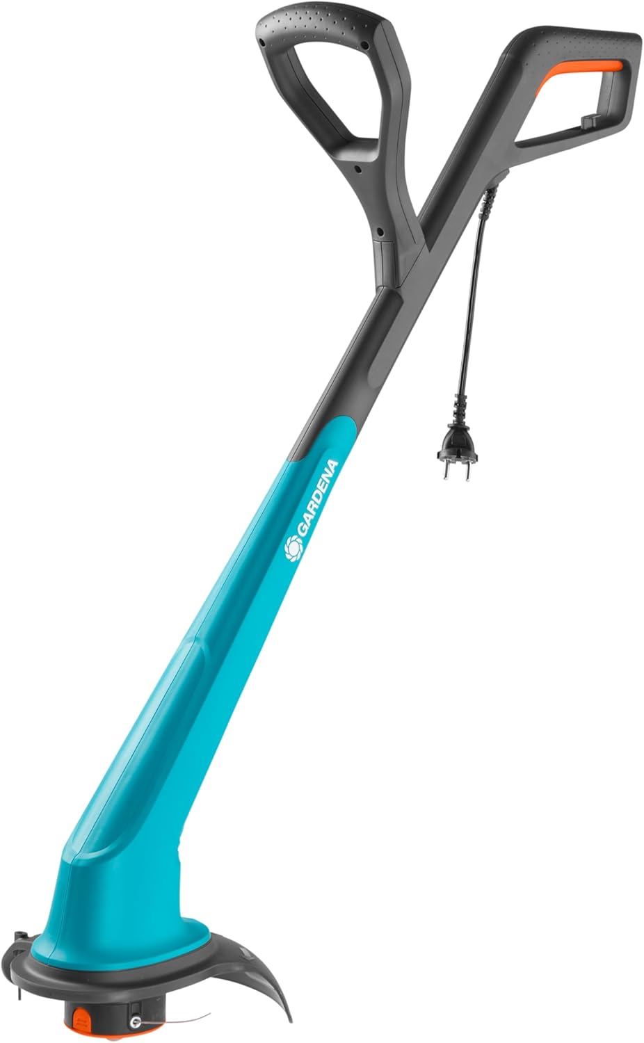 Gardena Rasentrimmer SmallCut 300/23: Trimmer mit geringem Gewicht und langem Frontgriff für bequeme