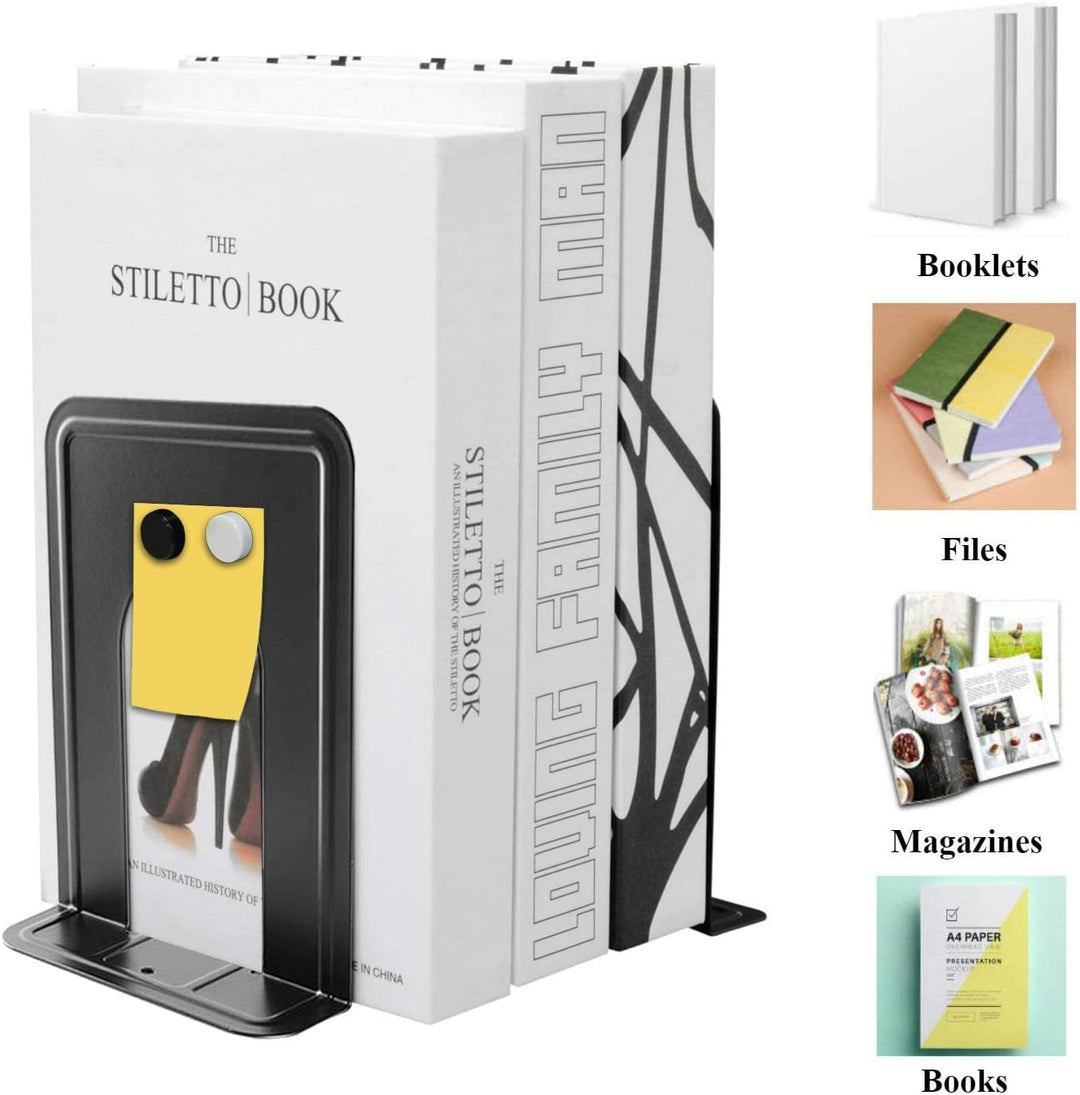 DARUITE Buchstütze Buchstützen Metall Bücherhalter Bücherstützen Bücherständer Book Holder Bücherreg