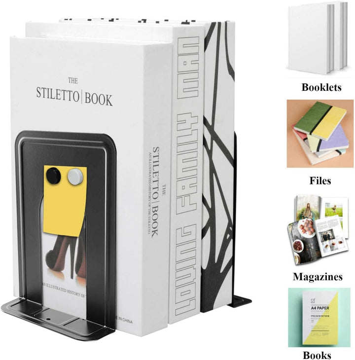 DARUITE Buchstütze Buchstützen Metall Bücherhalter Bücherstützen Bücherständer Book Holder Bücherreg