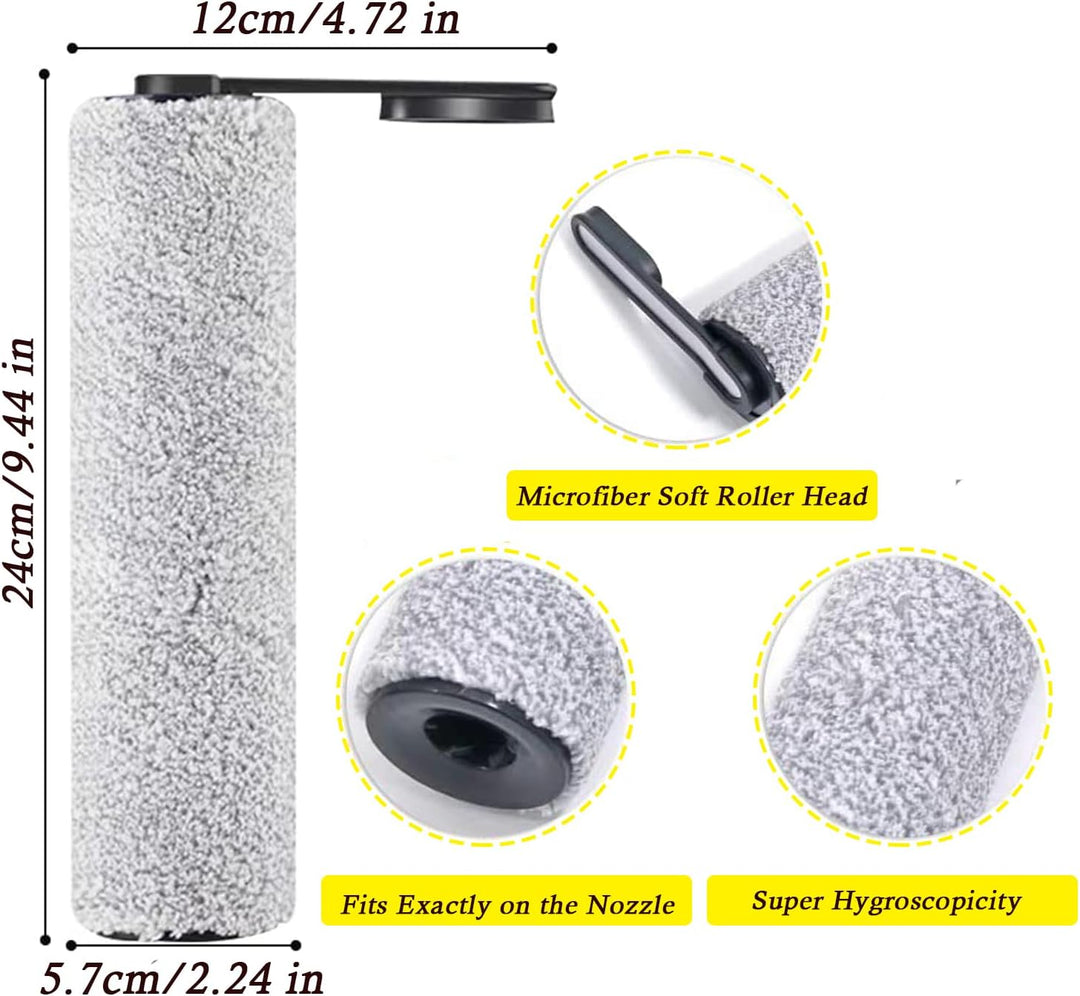 Asdazrxy Zubehörset für Tineco Floor One S5 / S5 PRO 2 Akku-Nass-und Trockensauger, Ersatzteile Enth