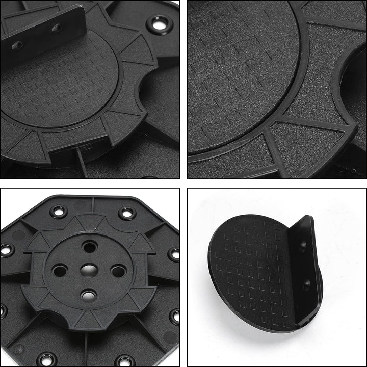 Tubiaz 10 Stück Stelzlager höhenverstellbar 18-30mm,Tragfähigkeit von 600kg,sind perfekt für Terrass