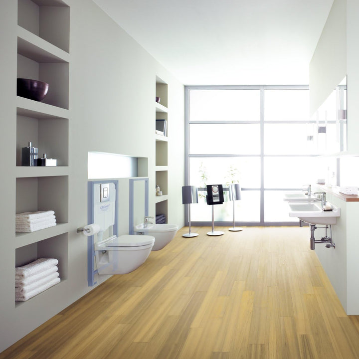Grohe Rapid SL Intallationssystem für Wand-WC mit Wandhalter, 1.13 m 1.13 m mit Wandhalterungen, 1.1
