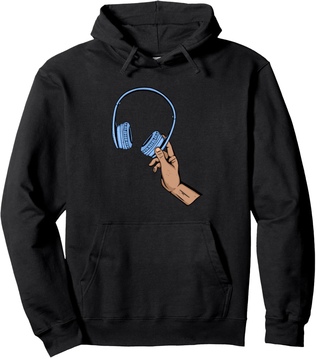 DJ Disc Jockey - Kopfhörer Party DJ Pullover Hoodie